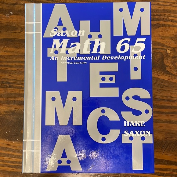 Saxon math 65 second edition NEW - Picture 1 of 4